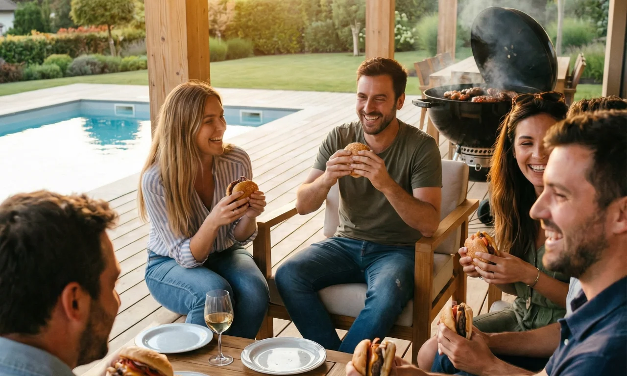 Cuisson au bois : recette de burgers