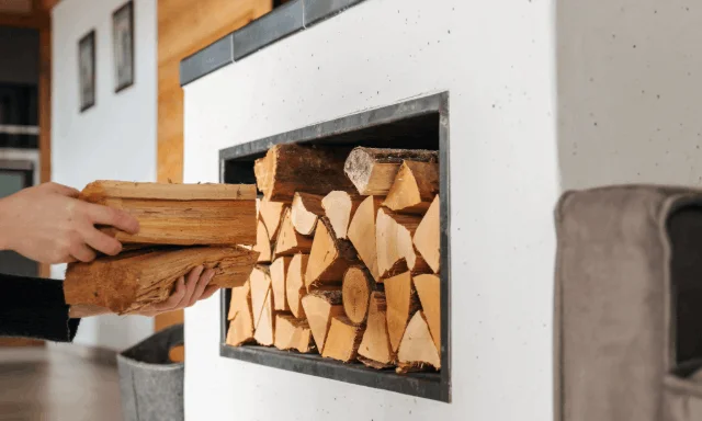Des bûches de bois certifiées Bois de France