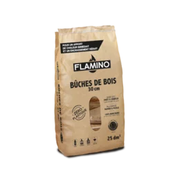 Bûches de bois de chauffage 30cm