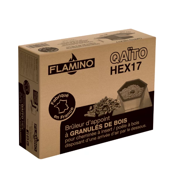 Brûleur à granulés de bois – QAÏTO HEX17
