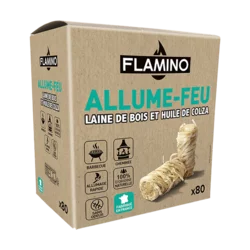 Allume-feux laine de bois