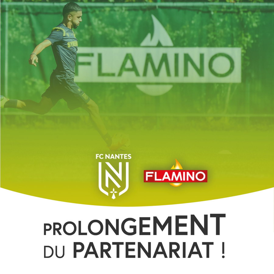 Prolongement du partenariat FC Nantes FLAMINO